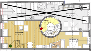 Wohnung 5 (Dachgeschoss)
